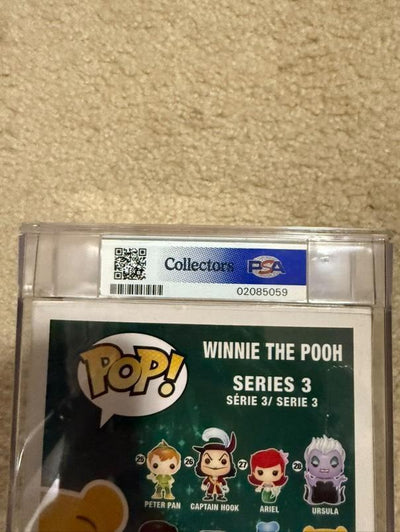 Pop! Disney: Winnie the Pooh (Flocked) #32 SDCC LE480 PSA 7.0 Graded and Encapsulated - Tekeno