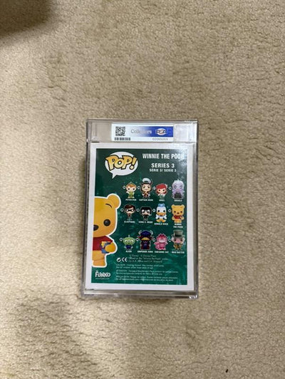 Pop! Disney: Winnie the Pooh (Flocked) #32 SDCC LE480 PSA 7.0 Graded and Encapsulated - Tekeno