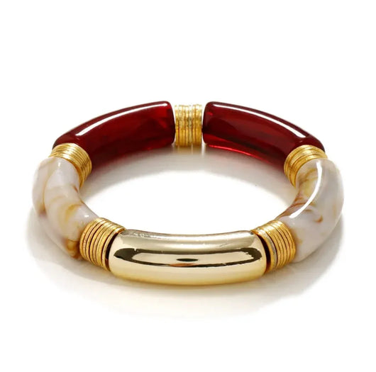 Pulseira de Acrílico Vermelho