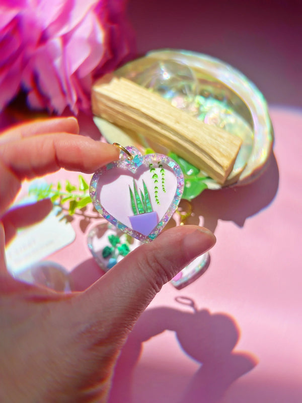 Colar Coração Plant Lady