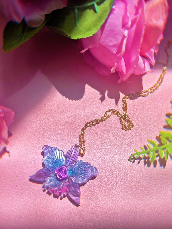 Tropical Orchid Necklace - Tekeno
