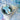 Coquette Blue Pearl Bow H2.0 Cup Topper 40oz | 30oz | 20 oz - Tekeno