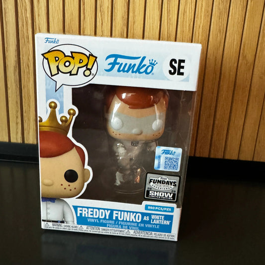 Funko Fundays Experience 2025: Pop! Originals DC Freddy Funko as White Lantern () LE550 - Tekeno