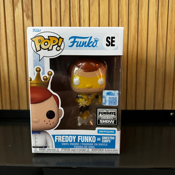 Funko Pop! Freddy Funko as Sinestro Corps - Limited Edition 500