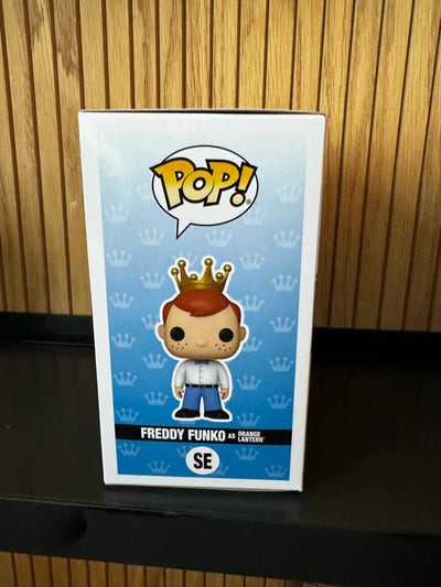 Funko Fundays Experience 2025: Pop! Originals DC Freddy Funko as Orange Lantern (Translucent) LE2000 - Tekeno