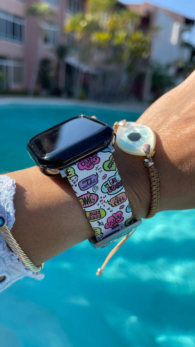 Correa Apple Watch - Nube Mensaje - Tekeno