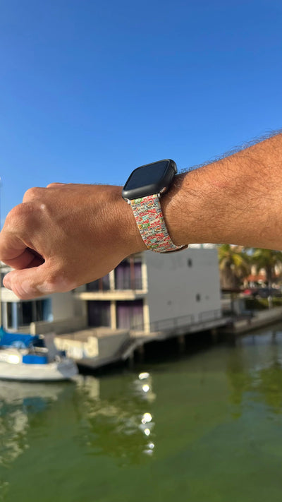 Correa Apple Watch - Placa Ciudades - Tekeno