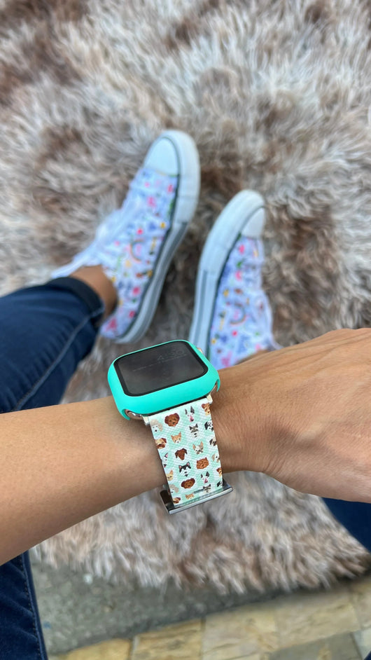 Correa Apple Watch - Perros Cuadrados - Tekeno