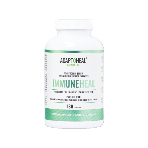 IMMUNEHEAL com adaptógenos para fortalecer o sistema imunológico - 180 Cápsulas
