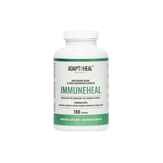 IMMUNEHEAL con adaptógenos para fortalecer el sistema inmunológico - 180 Caps