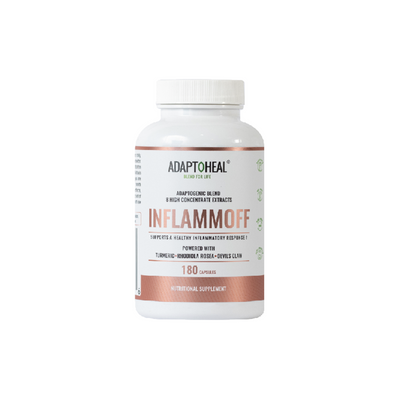 INFLAMMOFF – Suplemento natural para o conforto articular e muscular - 180 Cáps