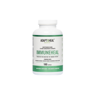 IMMUNEHEAL 180 Caps | Botanical Blend with Reishi, Echinacea and Ginseng