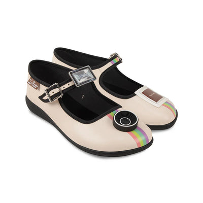 Chocolaticas® Instant Memories Women's Mary Jane Flat - Tekeno