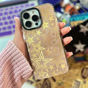 Case iPhone - Estrellas Doradas