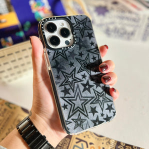 Case iPhone - Estrellas Negro