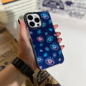 Case iPhone - Evil Eye Azul