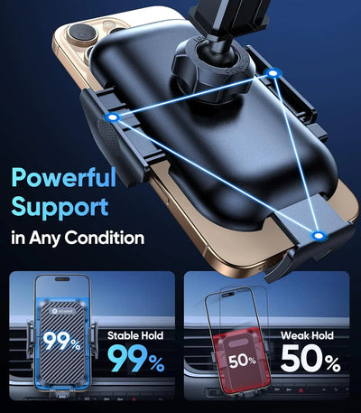 Soporte Universal VICSEED para Coche: ¡Tu Teléfono Seguro y a la Vista en Cada Viaje! - Tekeno