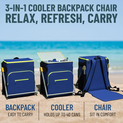 Mochila enfriadora everlasting comfort: 54 latas de frescura para tus aventuras - Tekeno