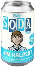 Funko Vinyl SODA: The Office - Jim Halpert (1:6 Chase Chance) - Sealed Can