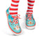 Tenis Navideños Casual para Mujer - Diseño Retro Kitsch