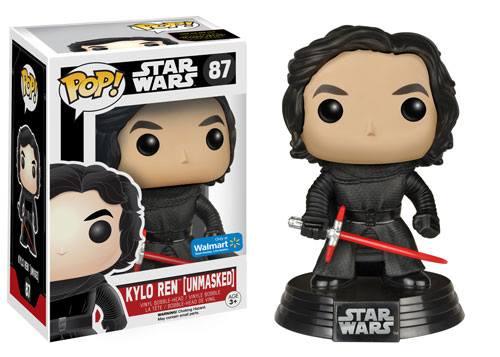 Funko Star Wars: The Force Awakens Pop! Unmasked Kylo Ren 87 Vinyl Bobble-Head - Tekeno