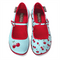 Zapatos Mary Jane Cherry con Estilo Vintage