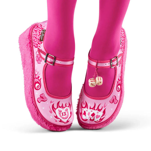 Chocolaticas® Lady Luck Women's Mary Jane Platform - Tekeno