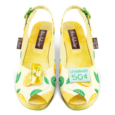 Chocolaticas® Lemonade Stand Women's Sandal - Tekeno