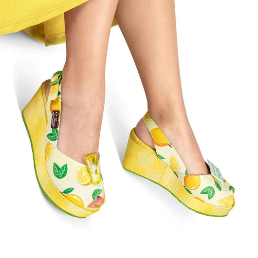Chocolaticas® Lemonade Stand Women's Sandal - Tekeno