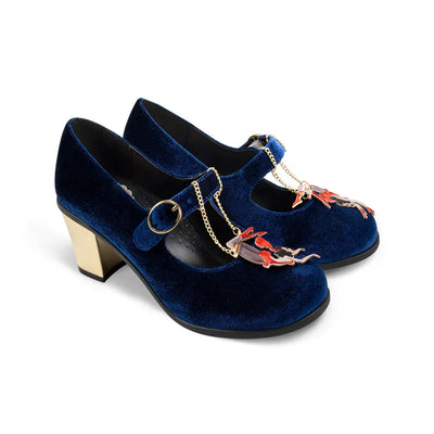 Chocolaticas® Mid Heels Les Dames Du Cirque Women's Mary Jane Pump - Tekeno