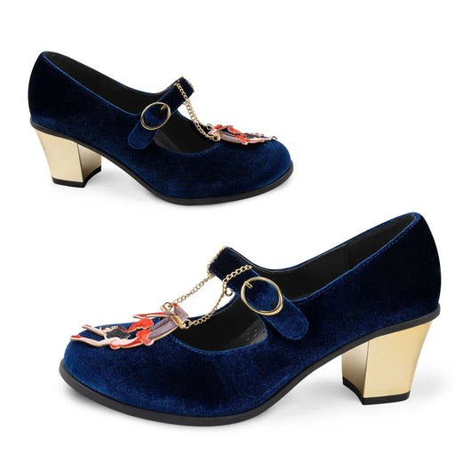 Chocolaticas® Mid Heels Les Dames Du Cirque Women's Mary Jane Pump - Tekeno