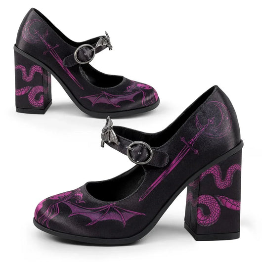 Chocolaticas® High Heels Lilith Women's Mary Jane Pump - Tekeno