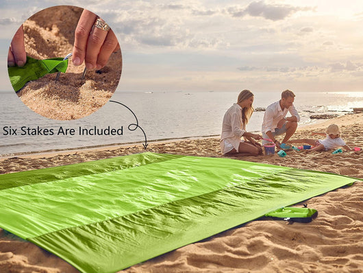 Manta de playa wekapo: tu oasis sin arena, extragrande y ultracompacto - Tekeno