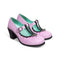 Chocolaticas® Tacones Mid Lily - Zapato Mary Jane para Mujer