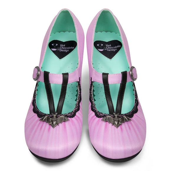 Chocolaticas® Tacones Mid Lily - Zapato Mary Jane para Mujer