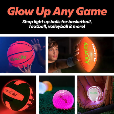 Balón de Fútbol Iluminado GlowCity con 2 Luces LED: ¡Que el Partido Nunca Termine! - Tekeno