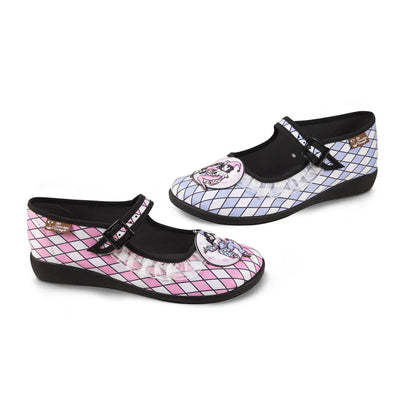 Chocolaticas® Masquerade Women's Mary Jane Flat - Tekeno