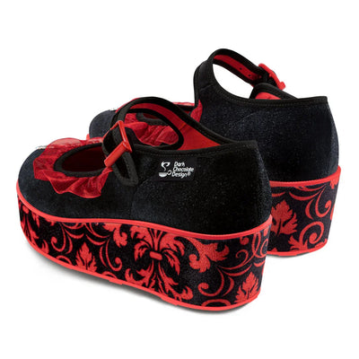 Chocolaticas® Memento Mori Women's Mary Jane Platform - Tekeno