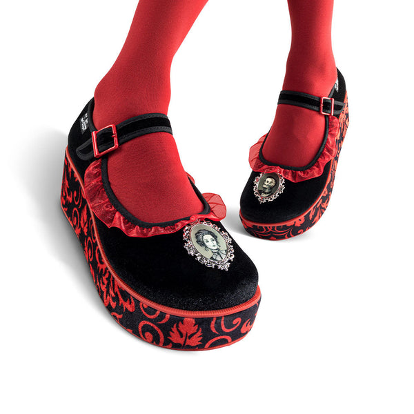 Women's Memento Mori Mary Jane Platforms