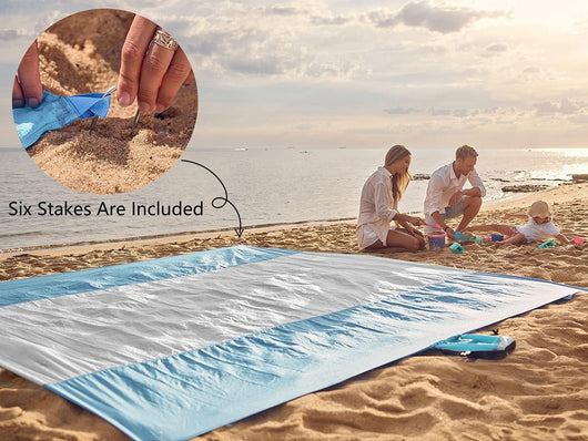 Manta de playa wekapo: tu oasis sin arena, extragrande y ultracompacto - Tekeno