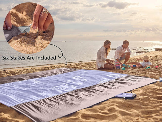 Manta de playa wekapo: tu oasis sin arena, extragrande y ultracompacto - Tekeno