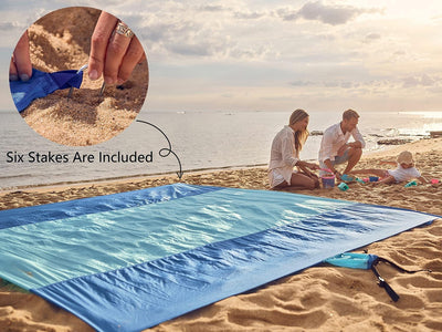 Manta de playa wekapo: tu oasis sin arena, extragrande y ultracompacto - Tekeno