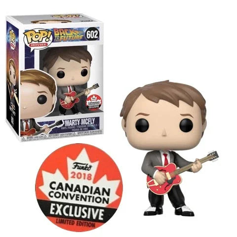 Funko POP! Marty McFly With Guitar (Canadian Convention Exclusive) #602 - Tekeno