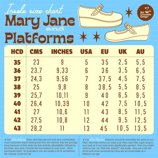 Chocolaticas® Berry Bliss Women's Mary Jane Flat - Tekeno