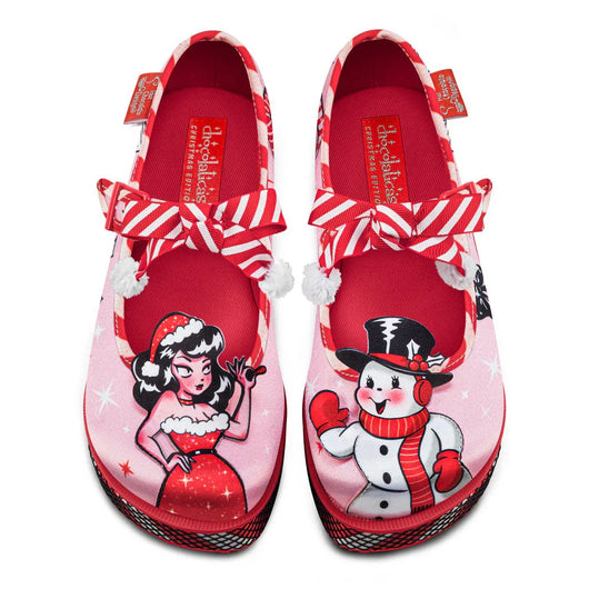 Chocolaticas® Betty Claus Women's Mary Jane Platform - Tekeno