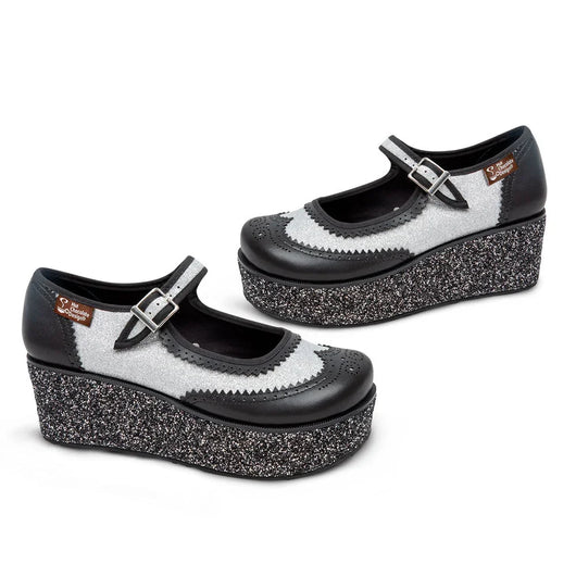 Chocolaticas® Havana Glitter Women's Mary Jane Platform - Tekeno