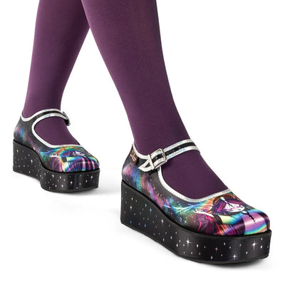 Chocolaticas® Pagan Spirit Women's Mary Jane Platform - Tekeno