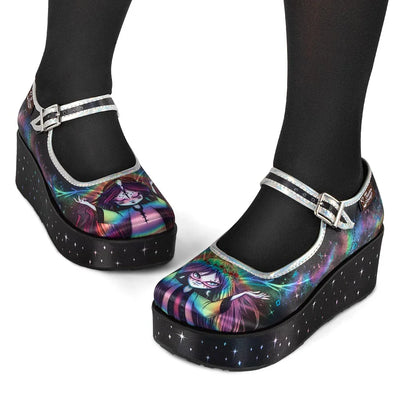 Chocolaticas® Pagan Spirit Women's Mary Jane Platform - Tekeno