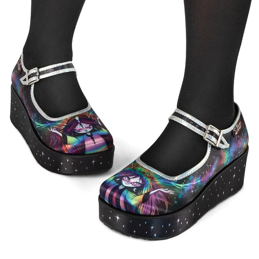 Chocolaticas® Pagan Spirit Women's Mary Jane Platform - Tekeno