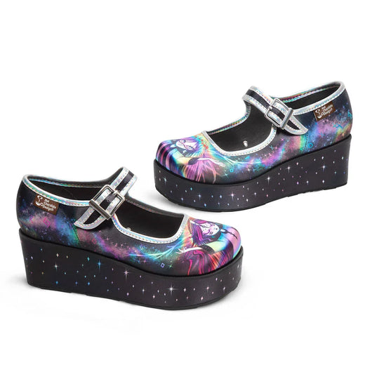 Chocolaticas® Pagan Spirit Women's Mary Jane Platform - Tekeno